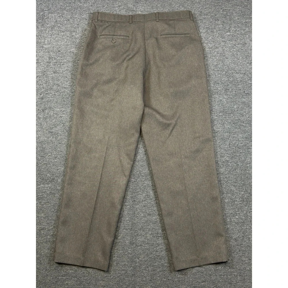 Vintage Levi Strauss Co. Brown Action Slacks Pants Men's 36x30 Dress Work Office
